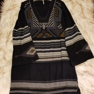 Free People Embroidered Dress/Tunic